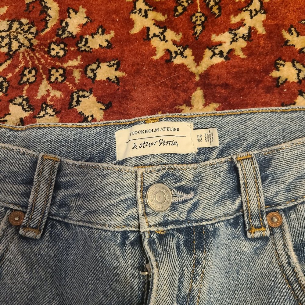 & Other Stories High Rise Wide Leg Jean
